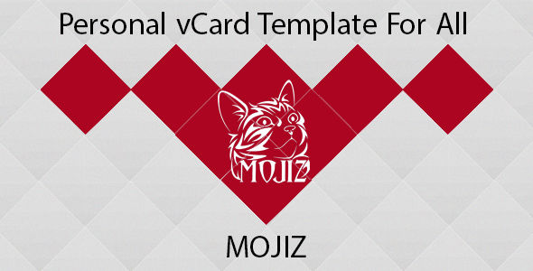 MOJIZ - قالب شخصی HTML برای همه