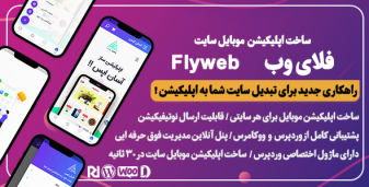 اسکریپت Fly Web همراه پنل مدیریت آنلاین