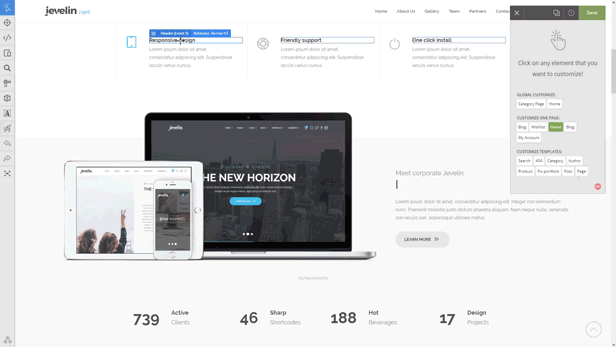 قالب jevelin | قالب وردپرس jevelin | قالب چندمنظوره جولین | قالب جولین | Jevelin MultiPurpose WordPress Theme