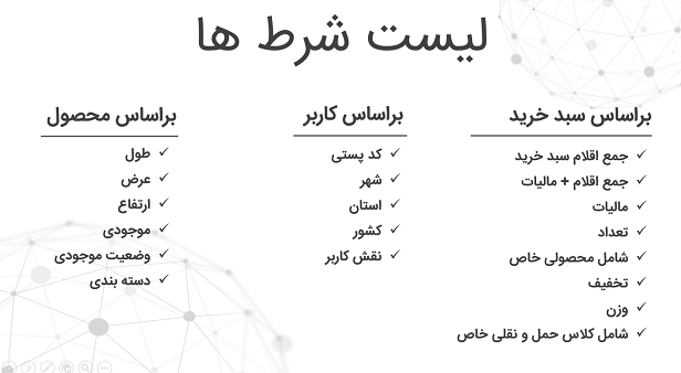 افزونه حمل و نقل پیشرفته ووکامرس - تصویر 2