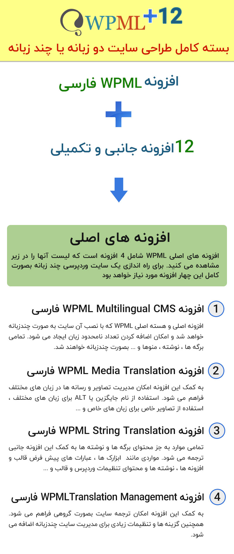 افزونه WPML