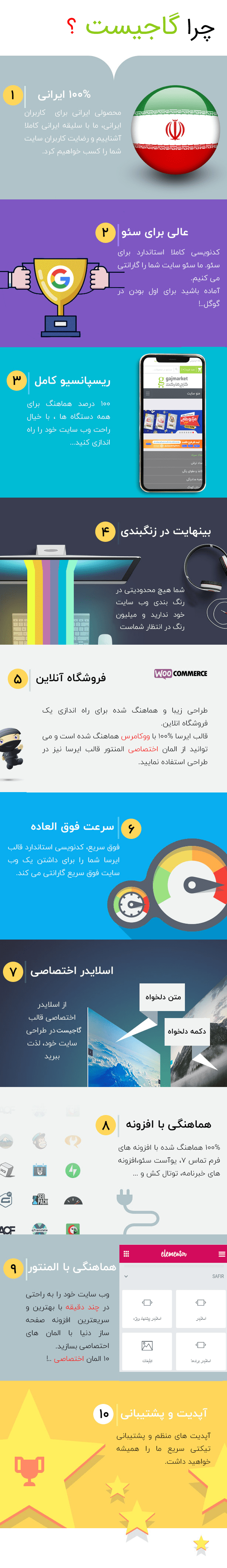 قالب Gajist پوسته وردپرس فروشگاهی ایرانی قالب Gajist پوسته وردپرس فروشگاهی ایرانی