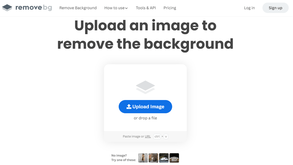 تغییر پس زمینه عکس با سایت remove