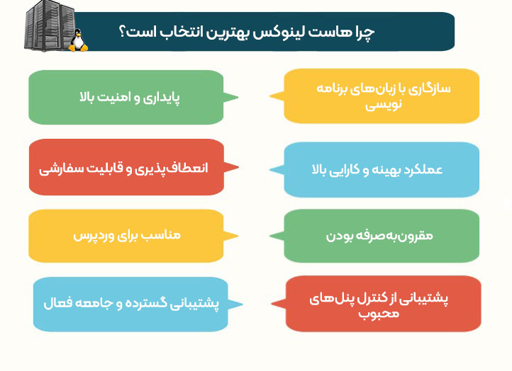 چرا هاست لینوکس بهترین انتخاب است؟