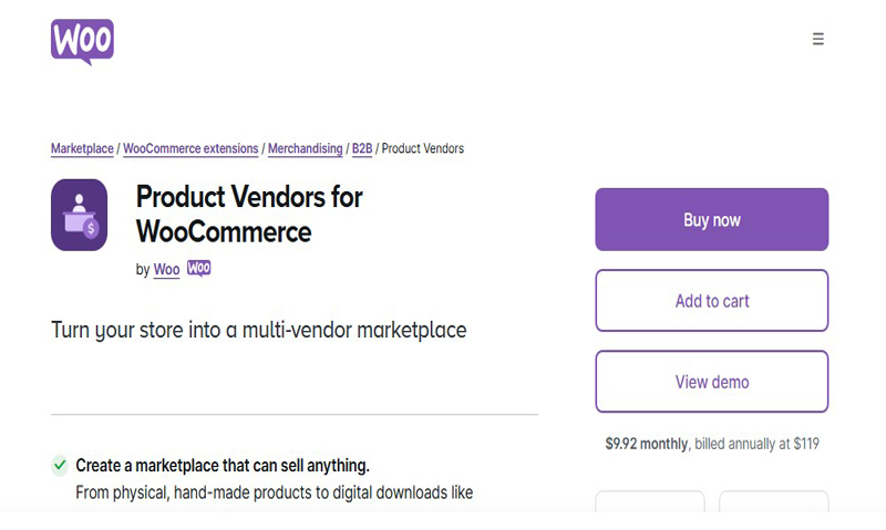 افزونه WooCommerce Product Vendors، افزونه چند فروشندگی ووکامرس برای وردپرس